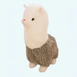 Peluche Lama alpaga marron