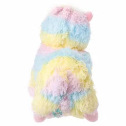 Peluche lama arc-en-ciel