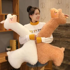 Peluche lama géante