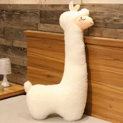 Peluche lama géante