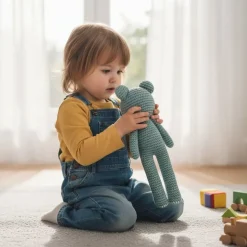 Peluche lapin au crochet