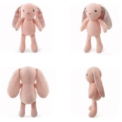 Peluche lapin au crochet à grandes oreilles