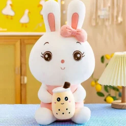 Peluche lapin bubble tea