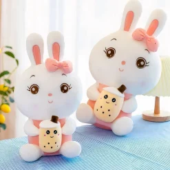 Peluche lapin bubble tea