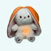Peluche lapin carotte qui respire avec berceuses