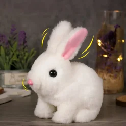 Peluche lapin de Pâques électrique