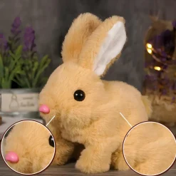 Peluche lapin de Pâques électrique