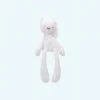 Peluche lapin douce et mignonne blanche ou rose