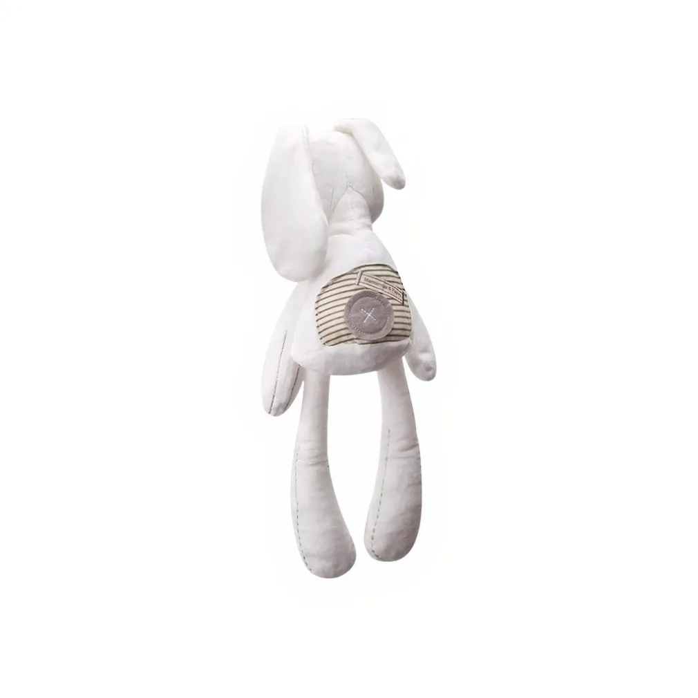 Peluche lapin douce et mignonne blanche ou rose