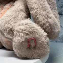 Peluche lapin qui respire avec berceuse apaisante