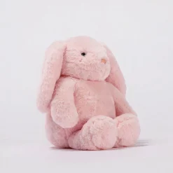 Peluche lapin rose
