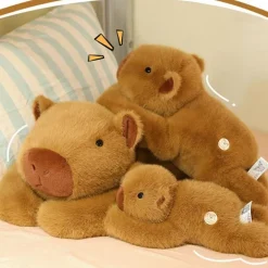 Peluche lestée capybara