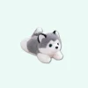 Peluche lestée chien husky