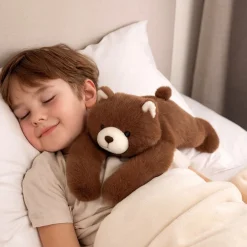 Peluche lestée ours