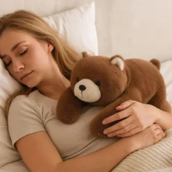 Peluche lestée ours