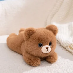 Peluche lestée ourson