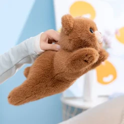 Peluche lestée ourson