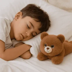 Peluche lestée ourson