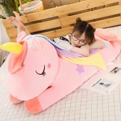 Peluche licorne GÉANTE