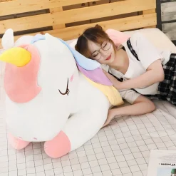 Peluche licorne GÉANTE