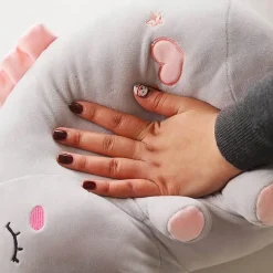 Peluche licorne super douce blanche