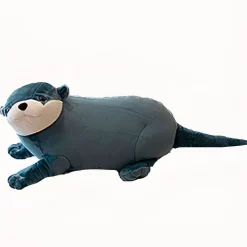 Peluche loutre bleu