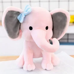 Peluche éléphant colorée