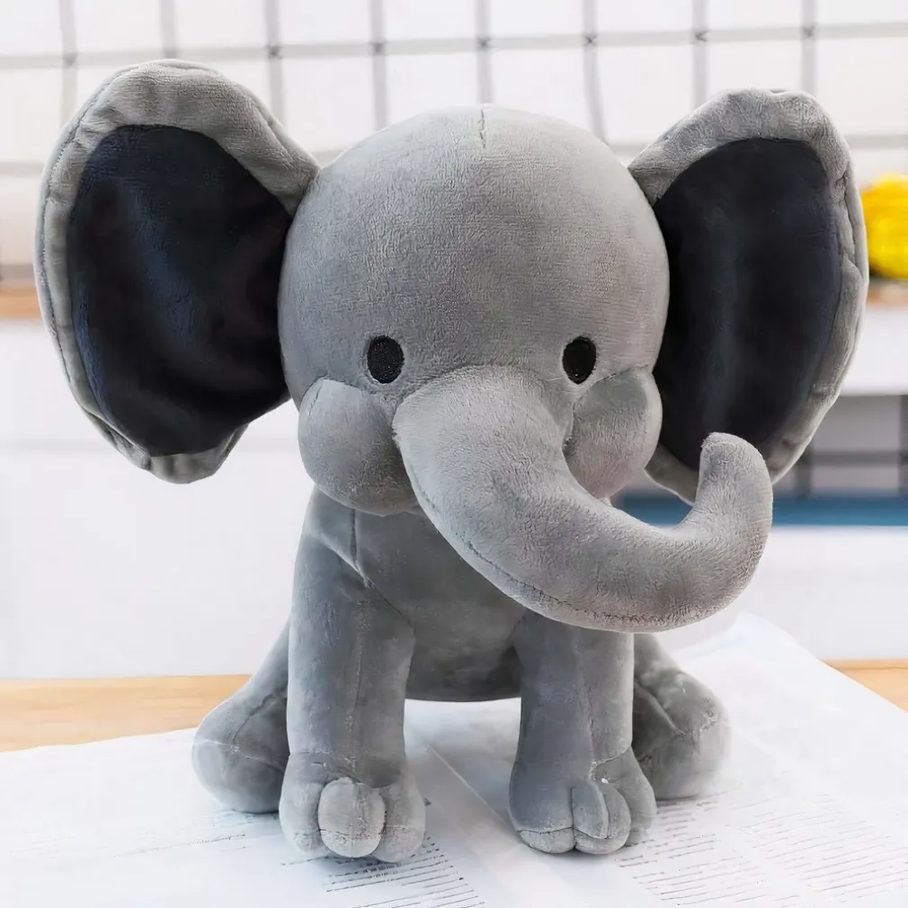 Peluche éléphant colorée
