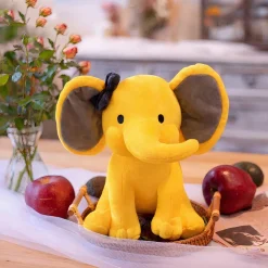 Peluche éléphant colorée