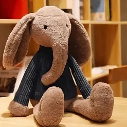 Peluche éléphant habillée