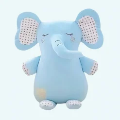 Peluche éléphant mignonne bleue