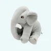 Peluche éléphant mignonne grise