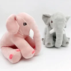 Peluche éléphant mignonne grise