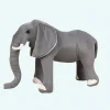 Peluche éléphant réaliste pour enfant
