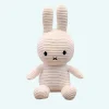 Peluche Miffy côtelé blanc