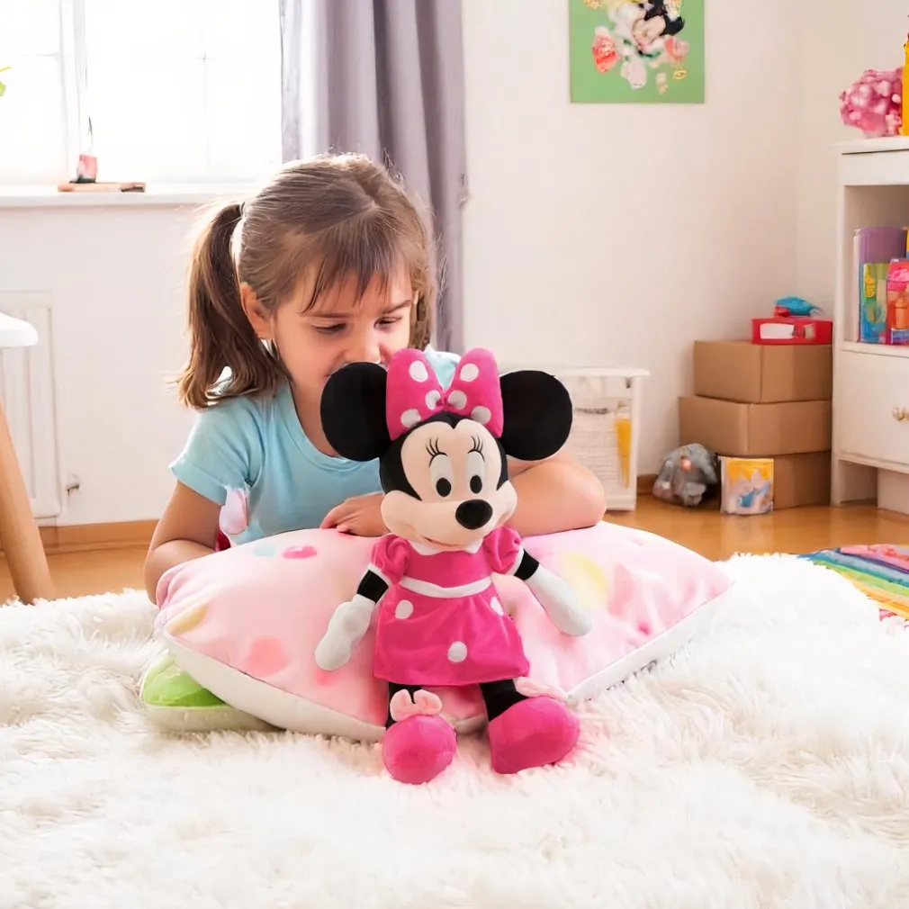 Peluche Minnie Mouse rose