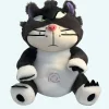 Peluche musicale et qui respire de Lucifer le chat de Cendrillon