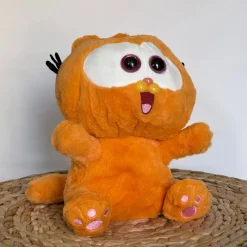 Peluche musicale Garfield avec des gros yeux qui respire