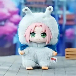 Peluche Naruto style Labubu boîte mystère