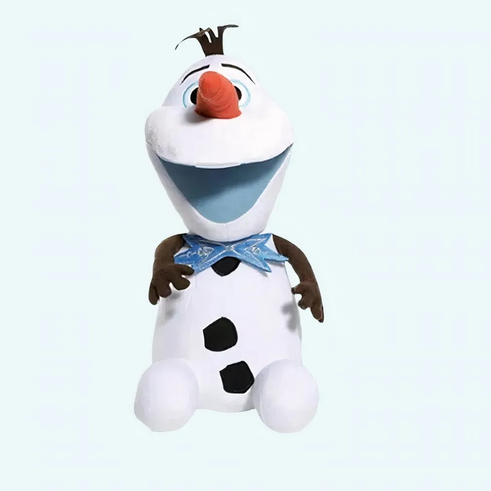 Peluche Olaf noeud papillon glacé