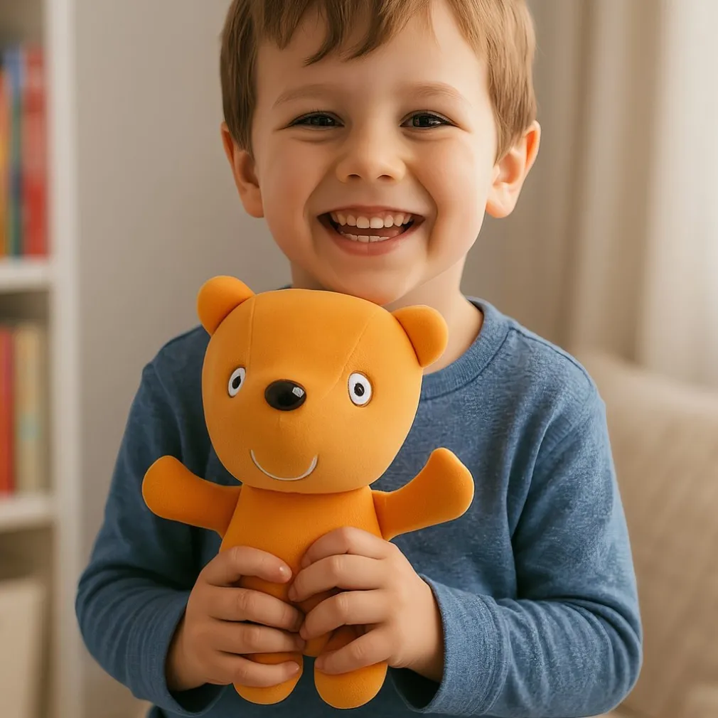 Peluche orange de Peppa Pig