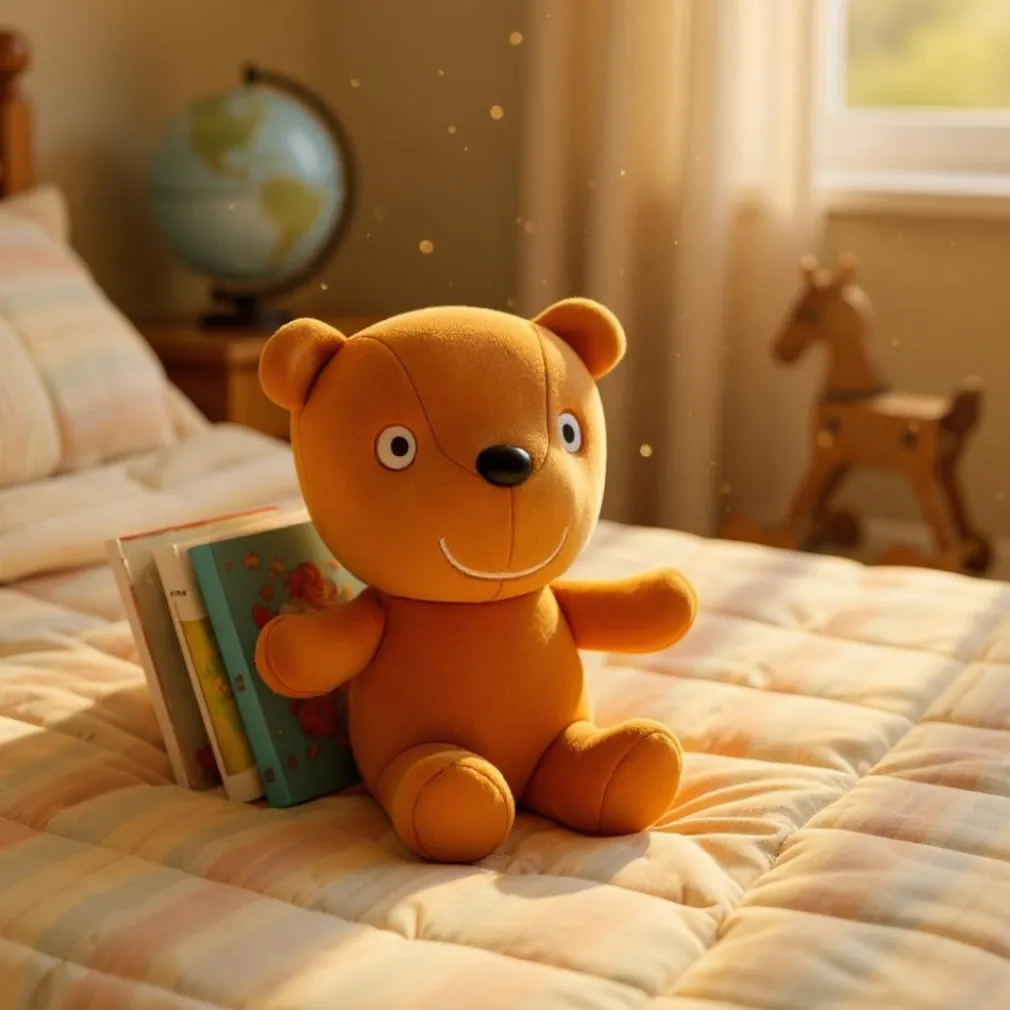 Peluche orange de Peppa Pig