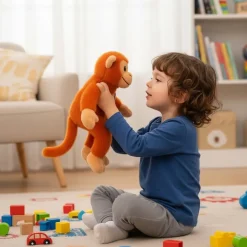 Peluche orang-outan mignon