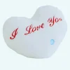 Peluche oreiller blanc I Love You