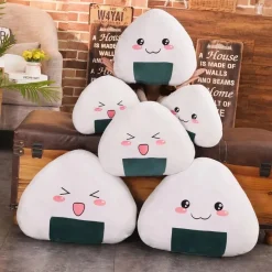 Peluche oreiller boule de riz pour sushi
