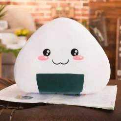 Peluche oreiller boule de riz pour sushi