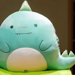 Peluche oreiller dinosaure kawaii