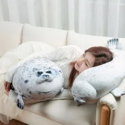 Peluche oreiller en forme de phoque