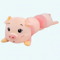 Peluche oreiller en forme de cochon doux