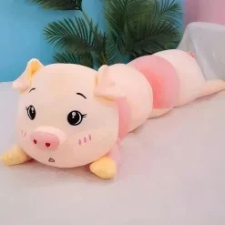 Peluche oreiller en forme de cochon doux